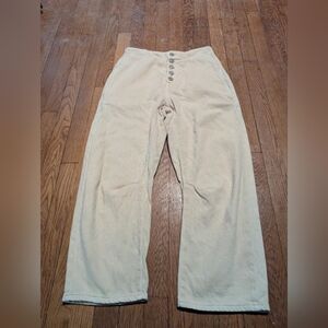 We The Free Osaka Barrel Leg Pants, Cream, Women's 26